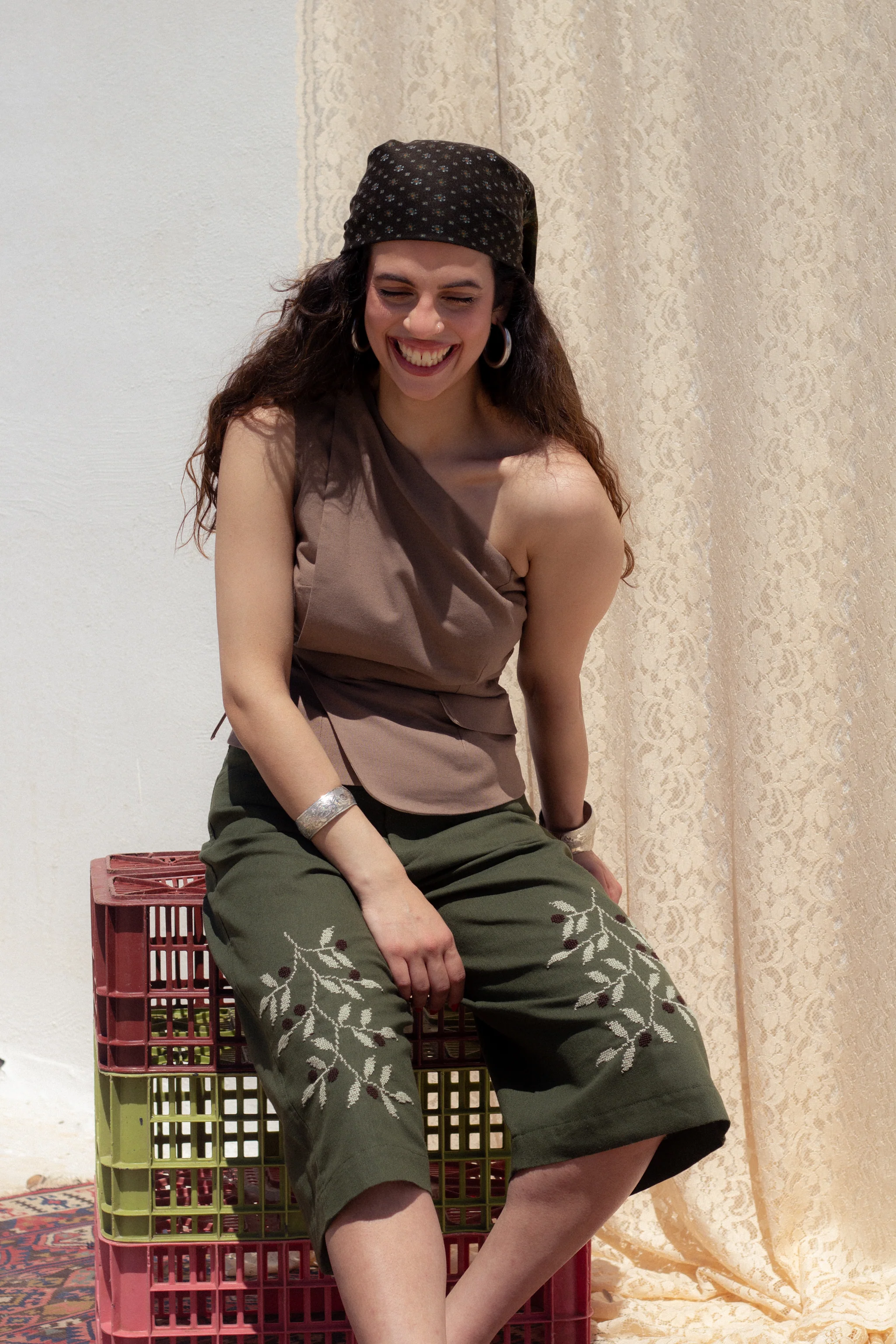 Aiyla shorts (embroidered) - Image 6