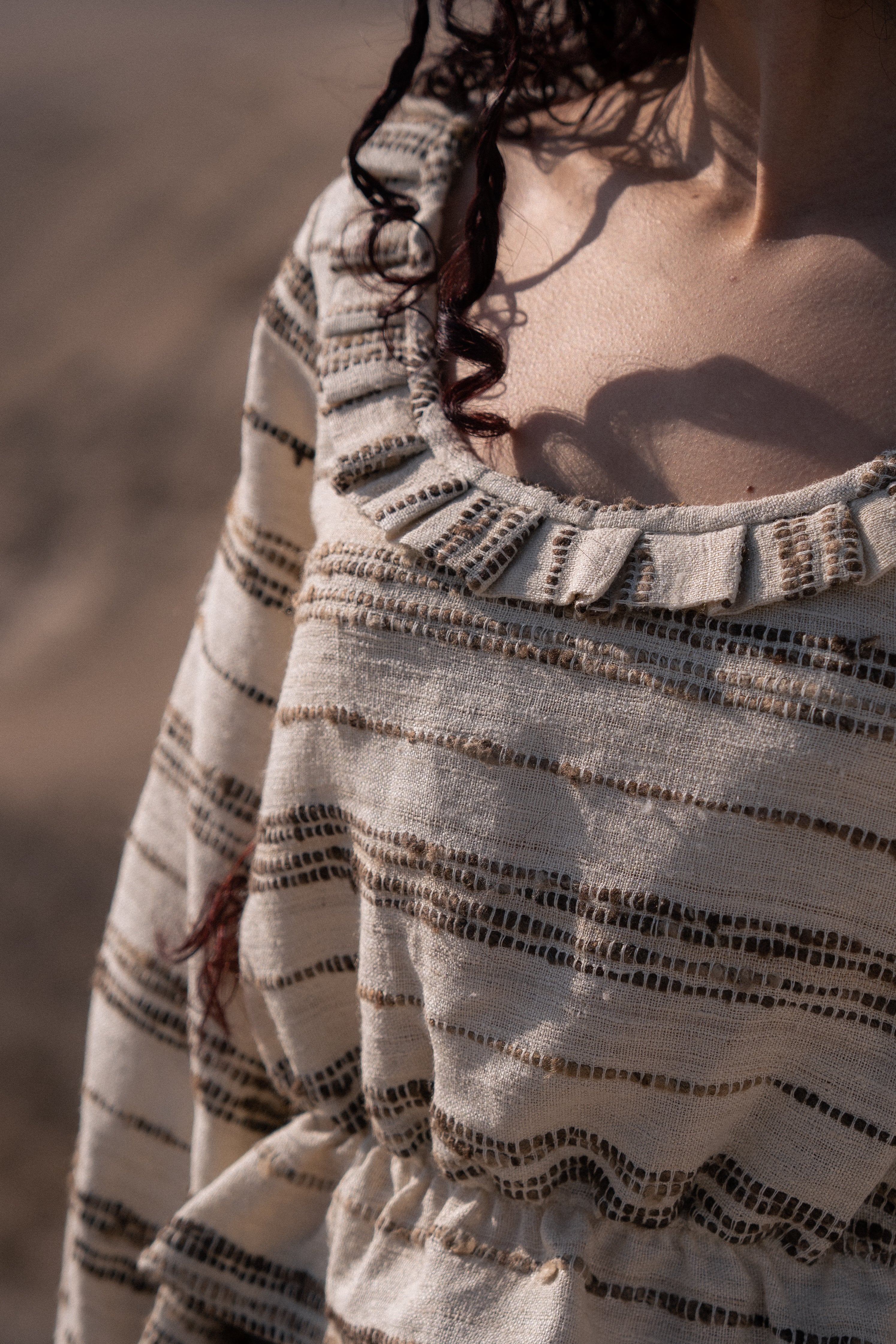 Cyra hand-woven silk top - Image 3