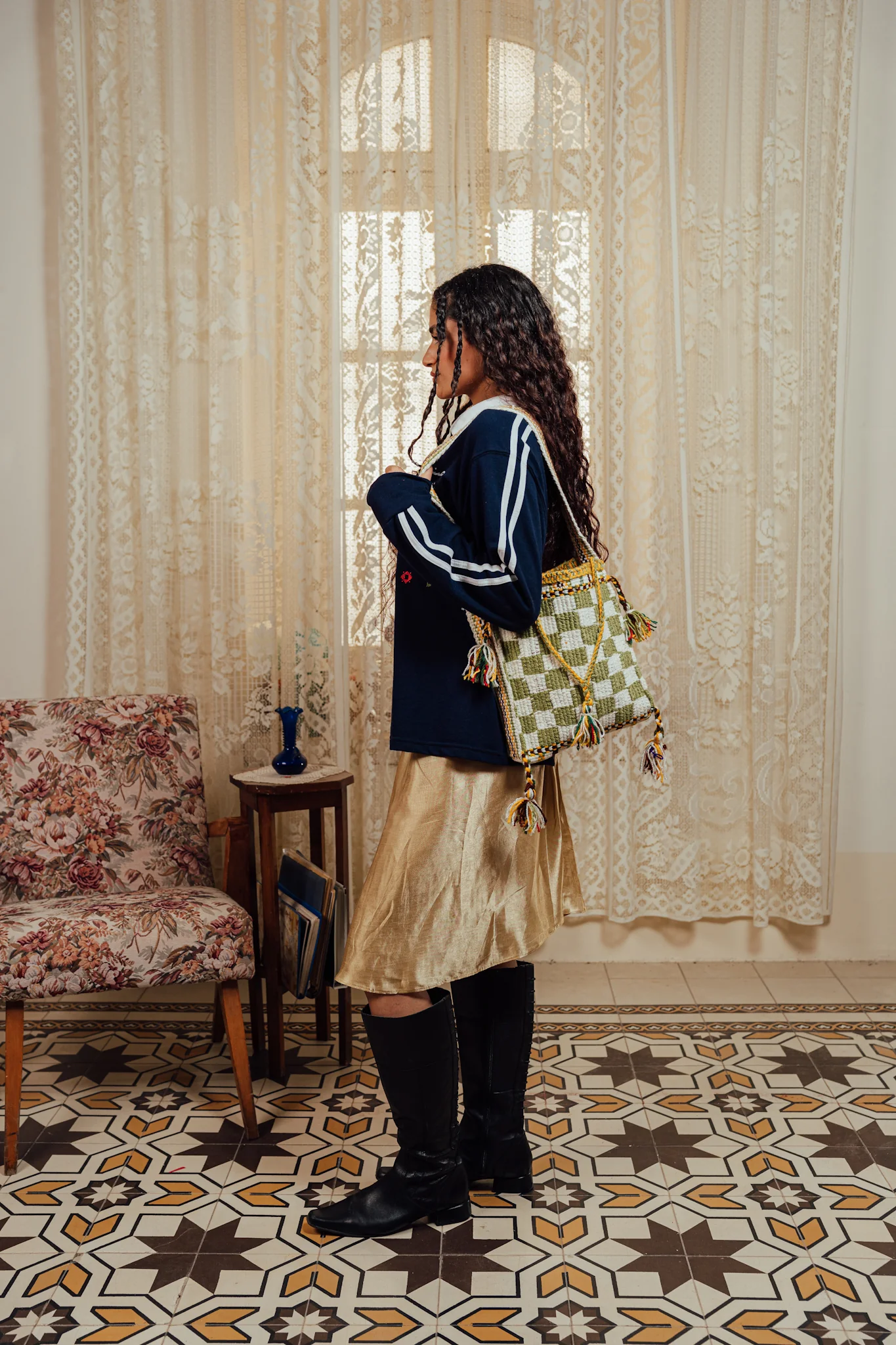 Daria hand-woven bag - Image 3