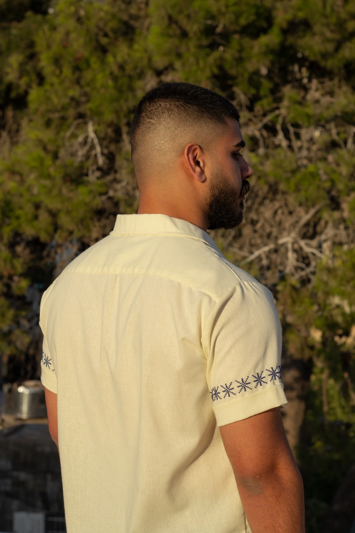 Hamza linen shirt - Image 7