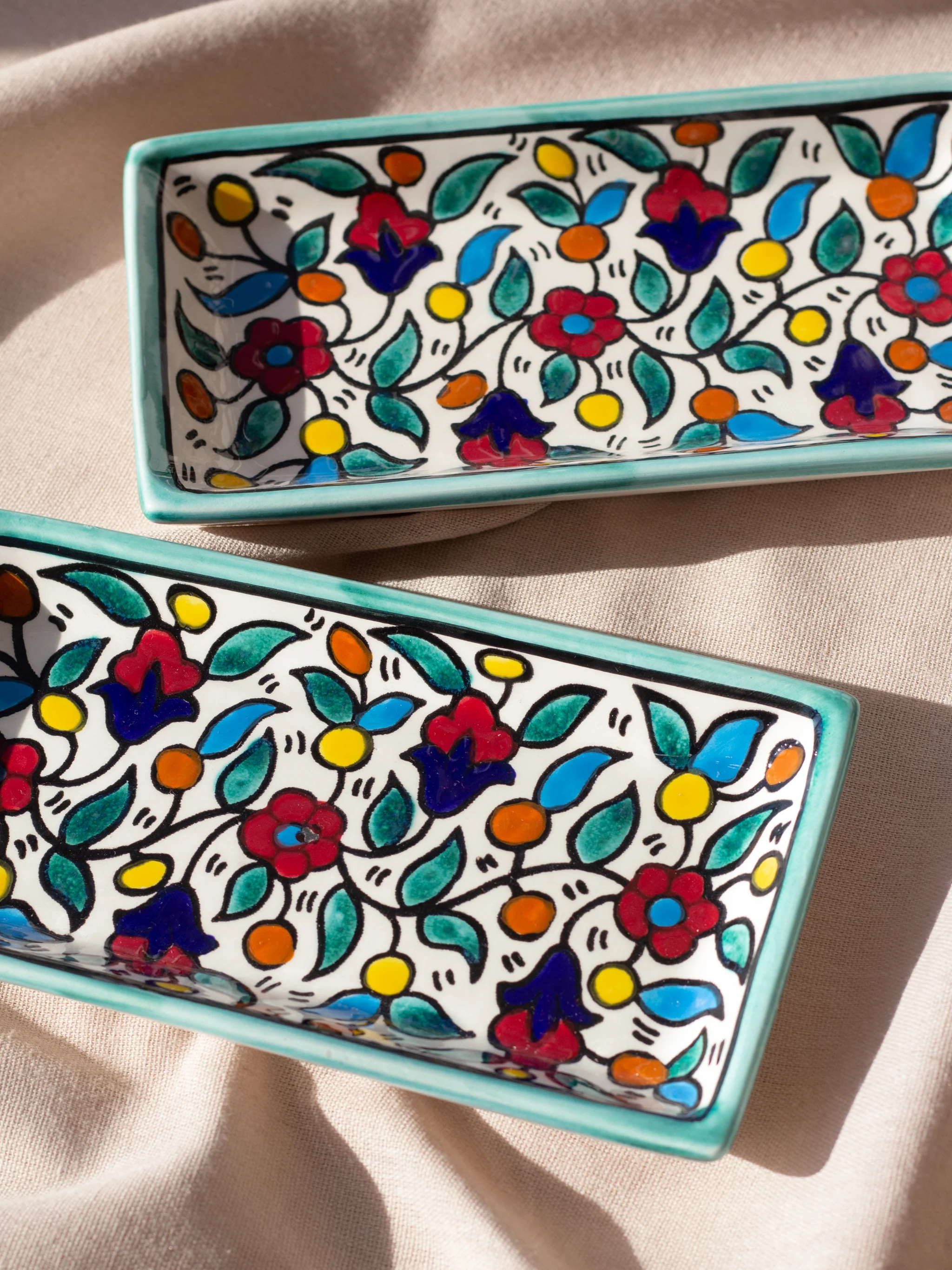 hand-painted trinket dish