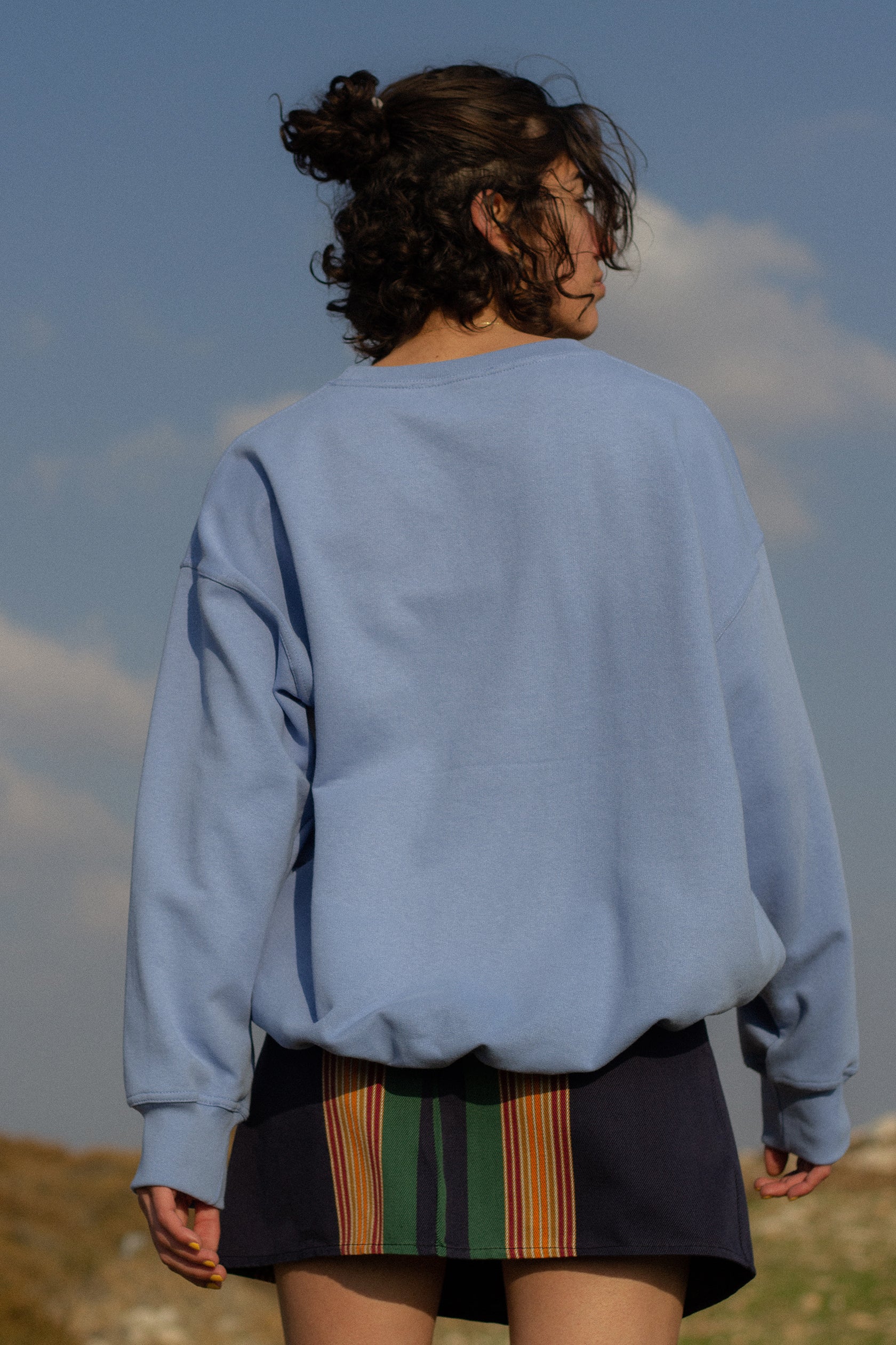 "made in Palestine" oversized sweatshirt - Image 3
