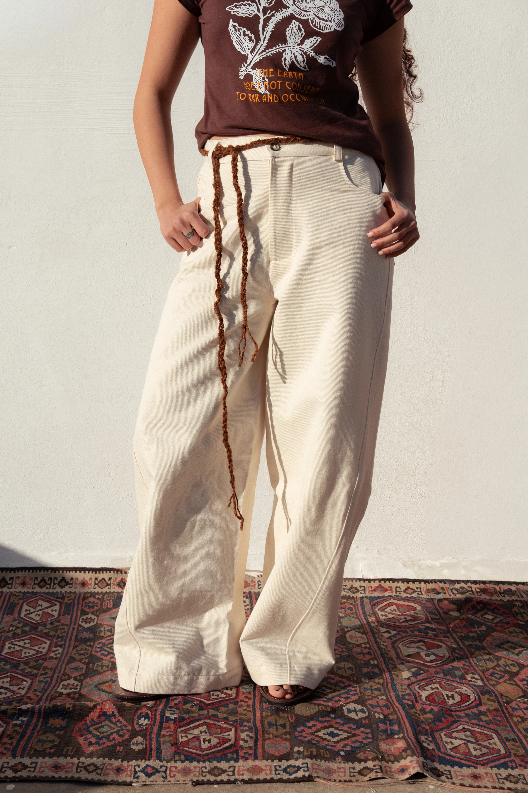Nihal trousers (ecru) - Image 4