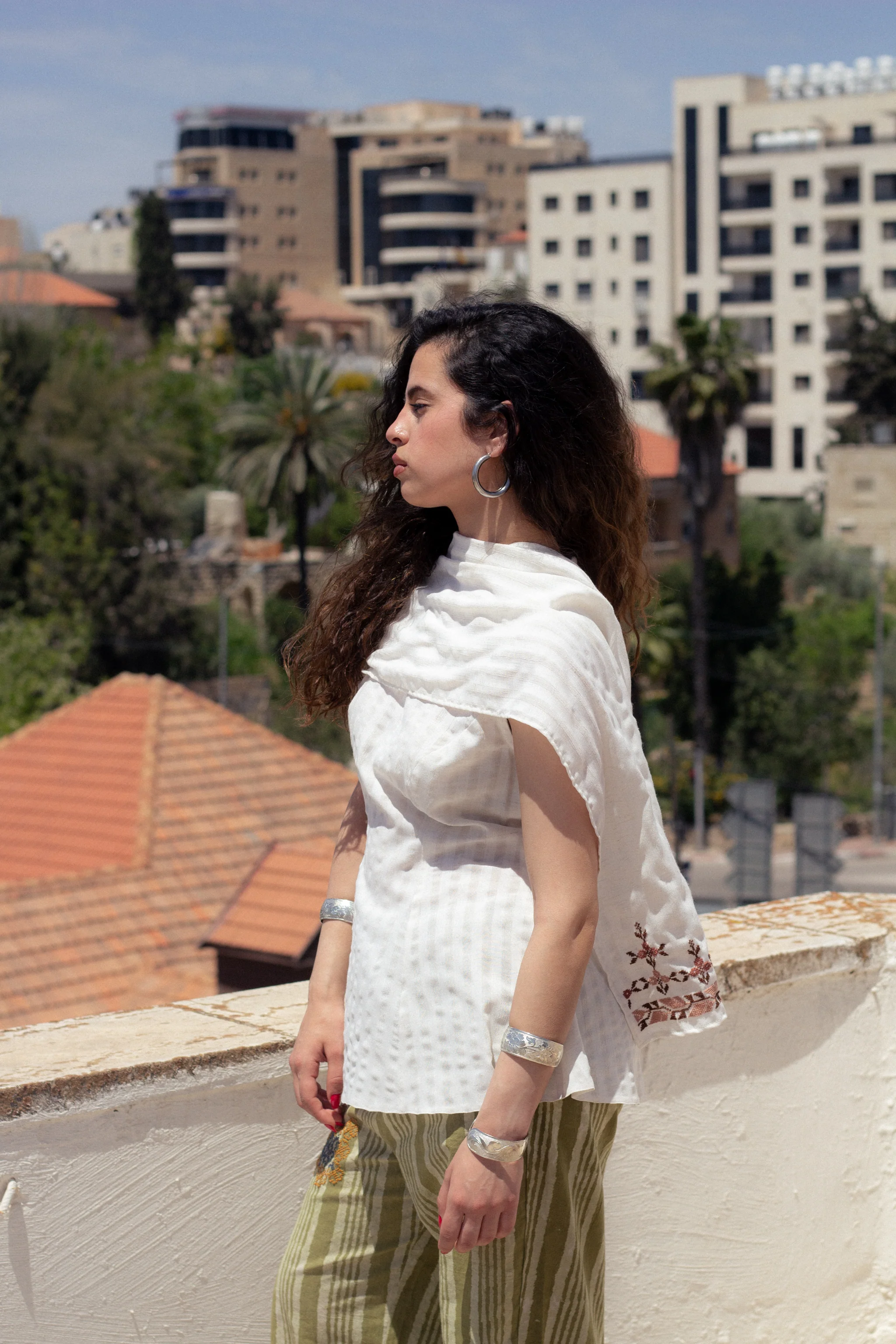 Nisha linen scarf - Image 4