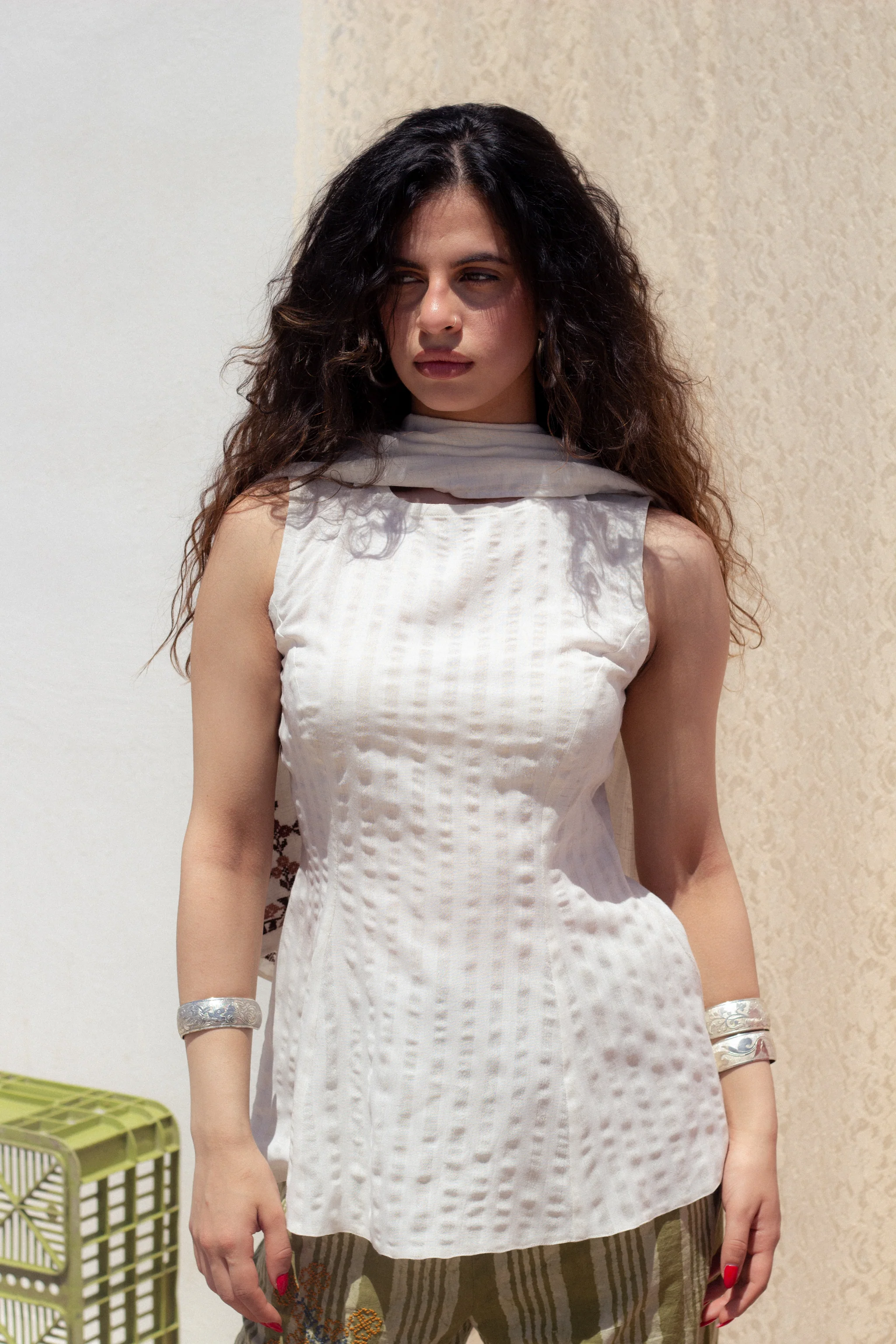 Nisha linen scarf - Image 6