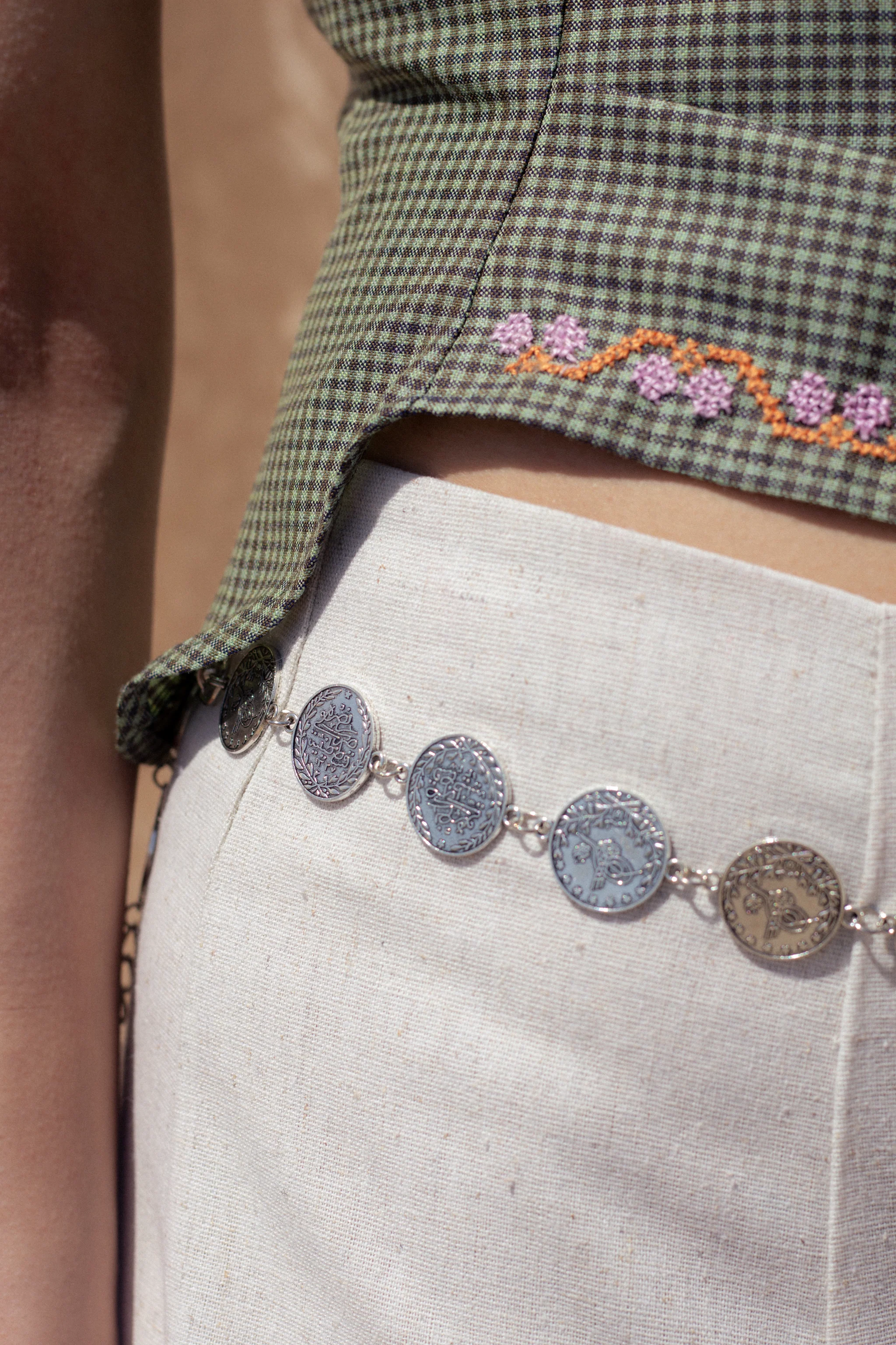 Ottoman coin chain belt