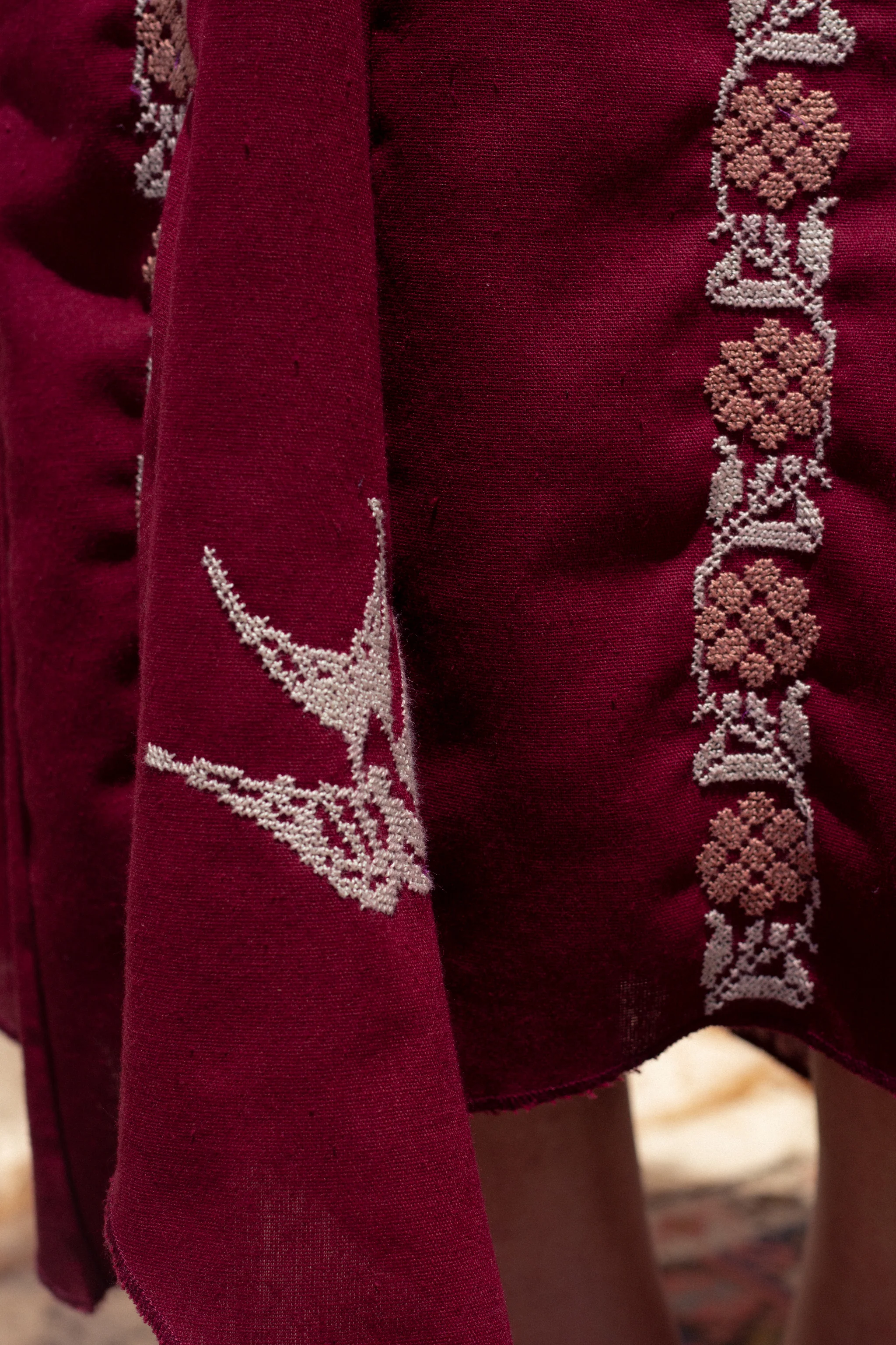 Saria midi skirt (embroidered) - Image 3