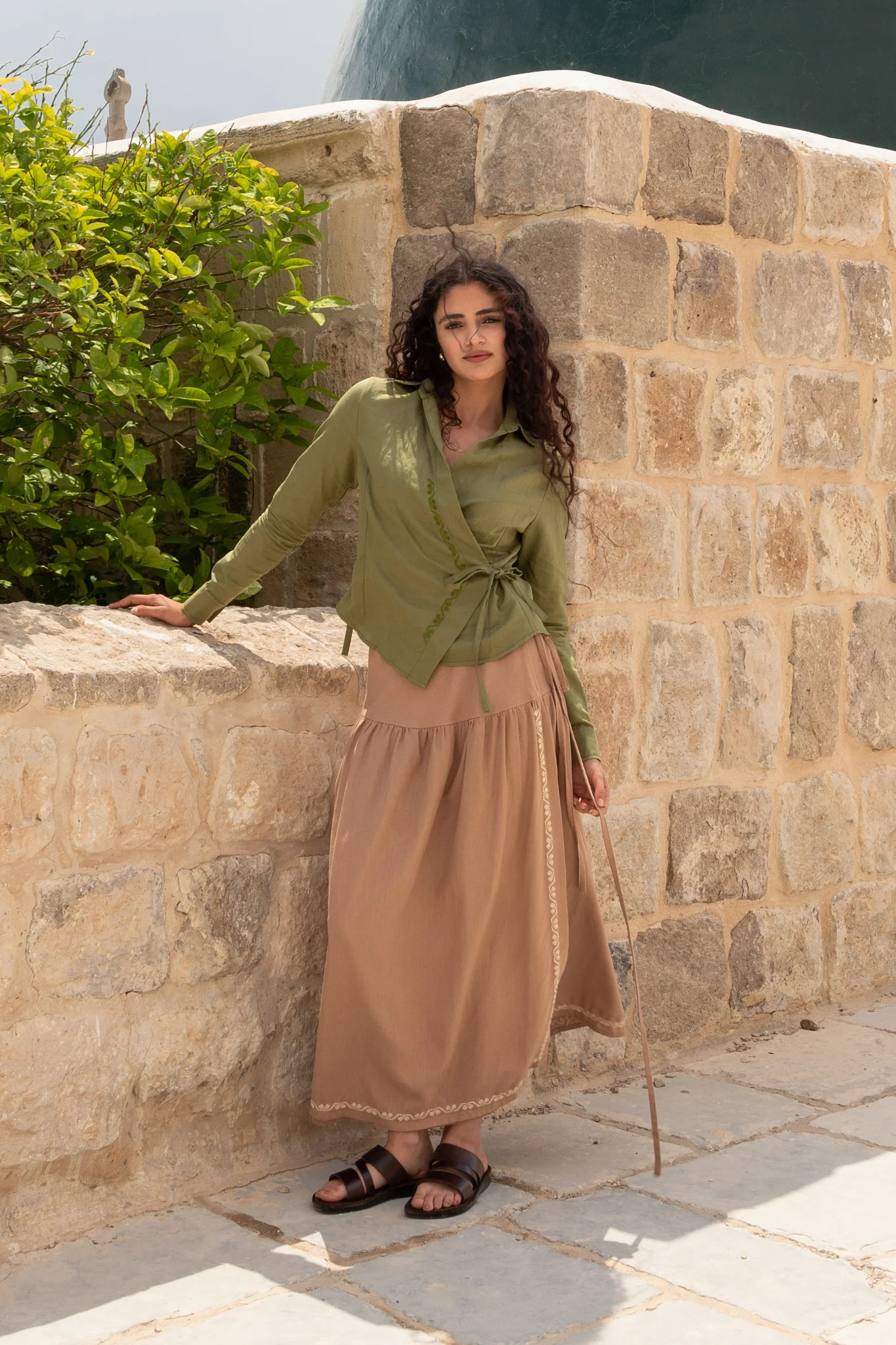 Shirin wrap shirt - Image 4