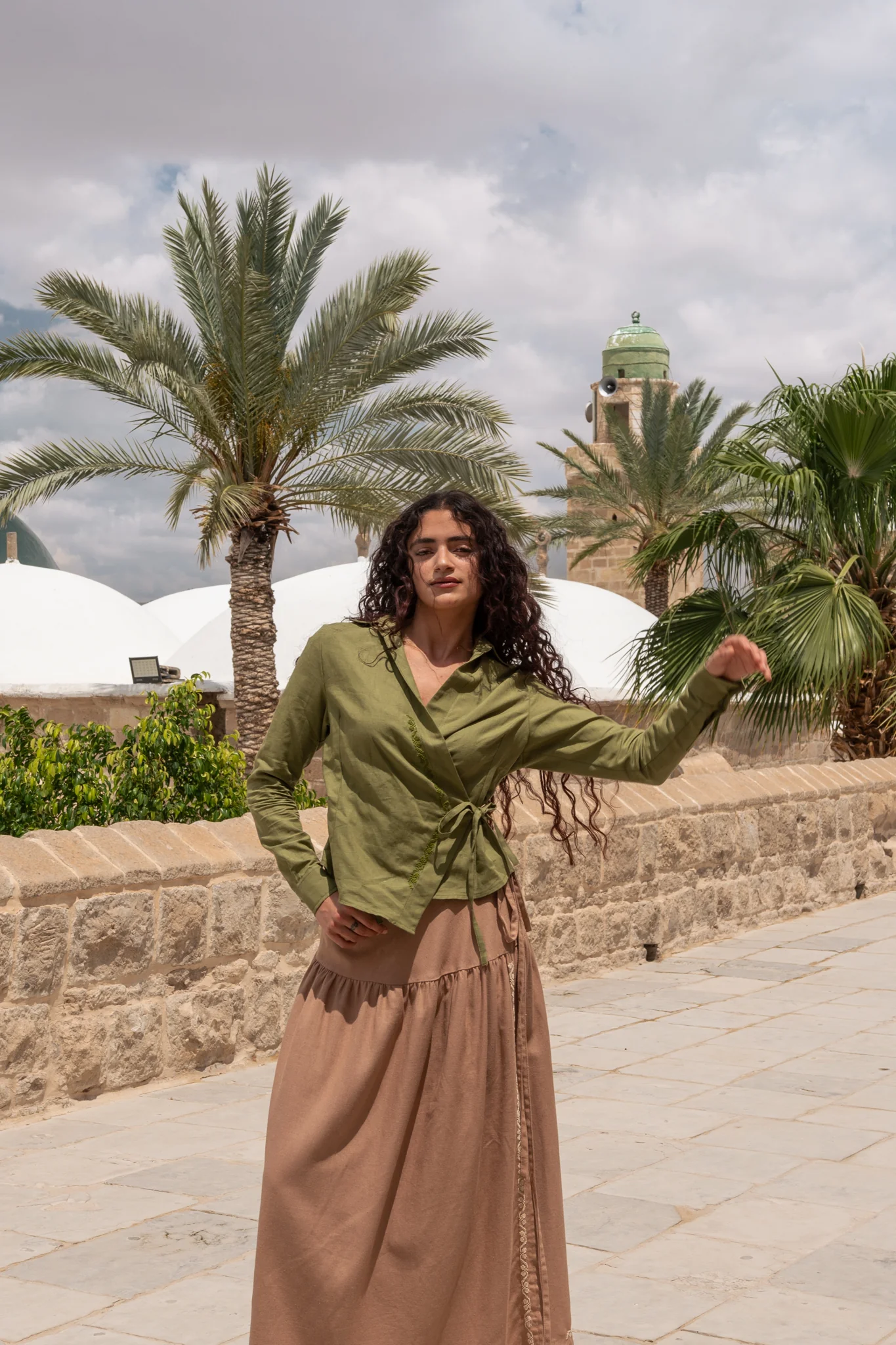 Shirin wrap shirt - Image 5