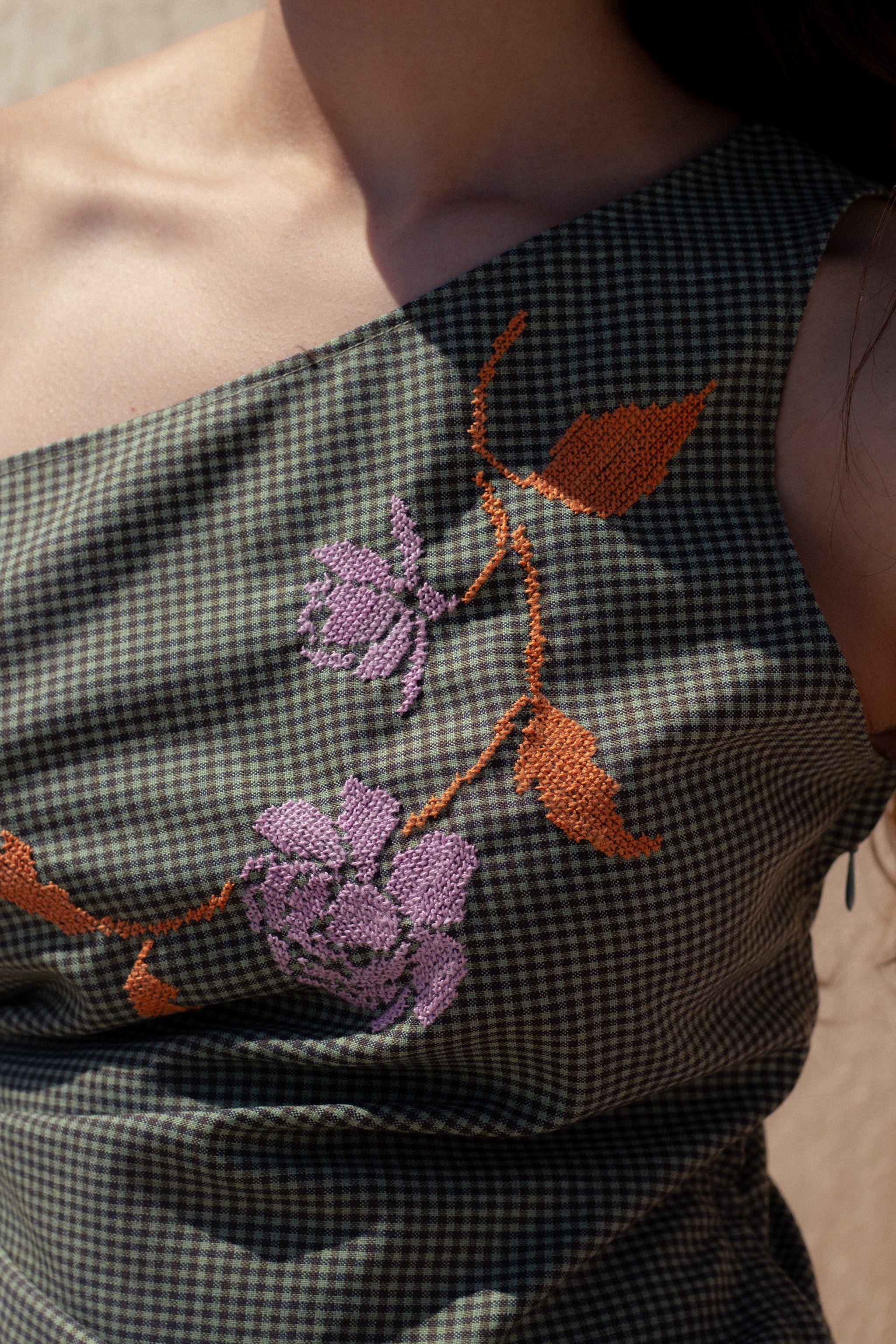 Talia top (sage cotton) - Image 2