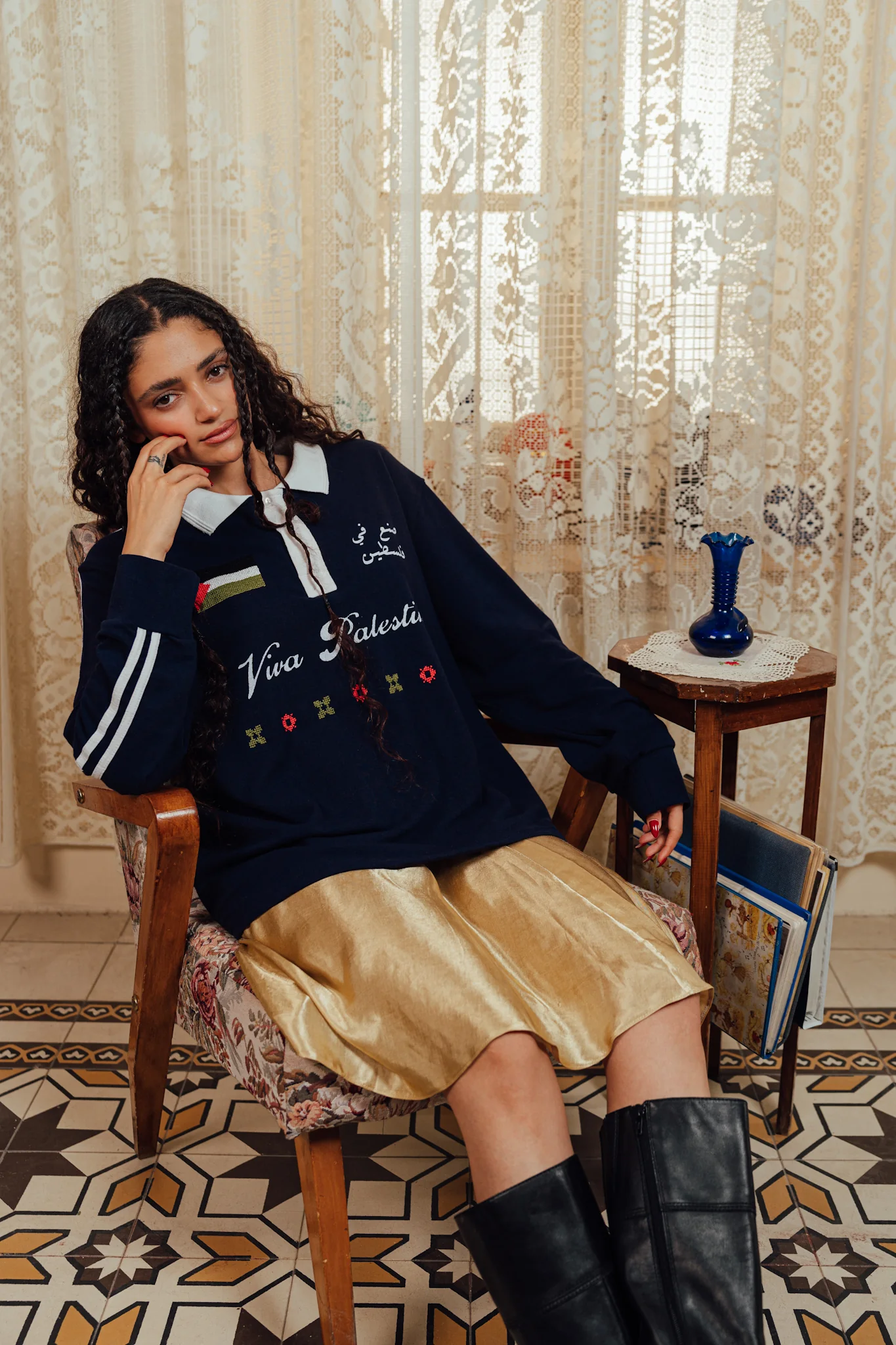 'Viva Palestina' vintage jersey - Image 4